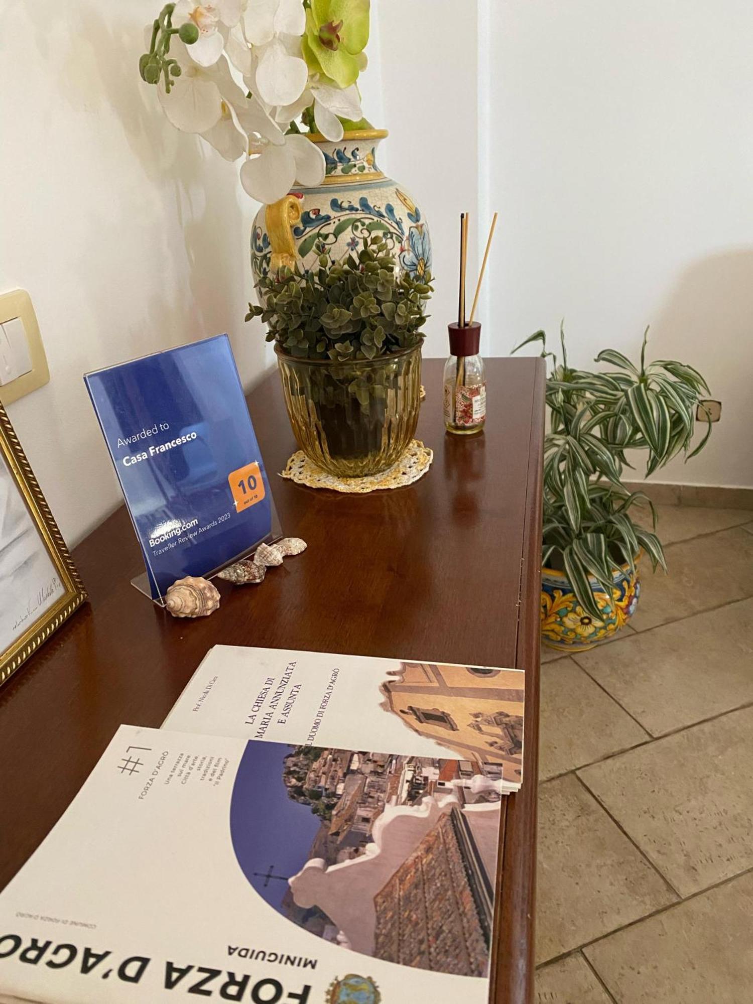 Villa Casa Francesco à Forza dʼAgro Extérieur photo